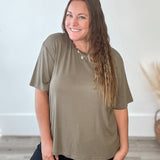 The Camilla Top - Green-Casual Tops- Hometown Style HTS, women's in store and online boutique located in Ingersoll, Ontario