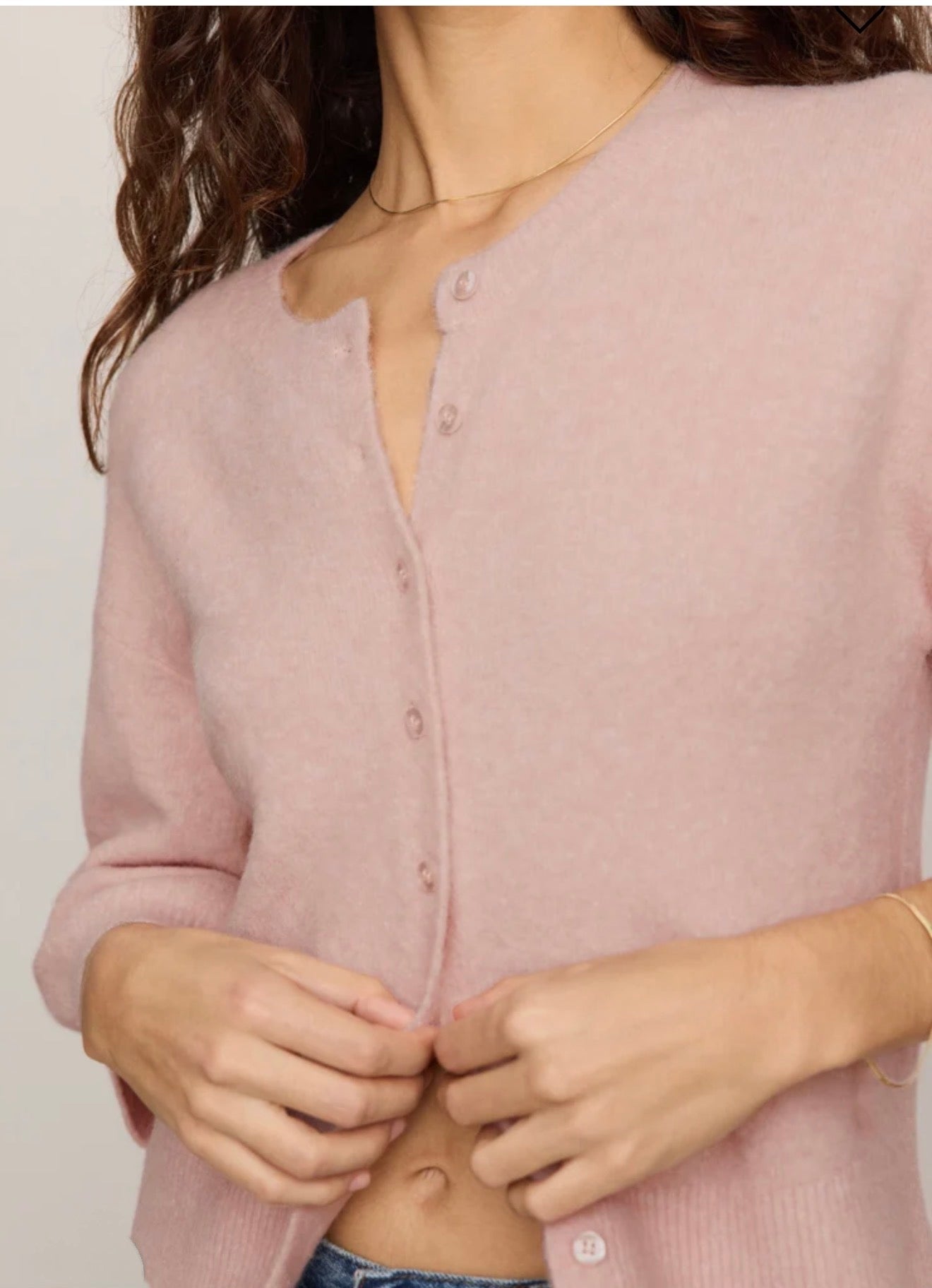 VALOR CARDIGAN- Soft Blush-Sweaters and Cardigans- Hometown Style HTS, women's in store and online boutique located in Ingersoll, Ontario