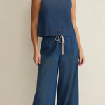 DAYCATION DENIM UTILITY PANT-Denim- Hometown Style HTS, women's in store and online boutique located in Ingersoll, Ontario