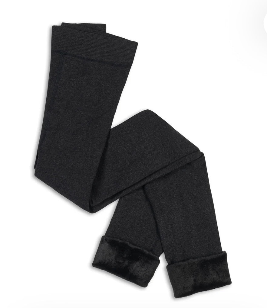 Faux Fur Lined Leggings-Intimates- Hometown Style HTS, women's in store and online boutique located in Ingersoll, Ontario
