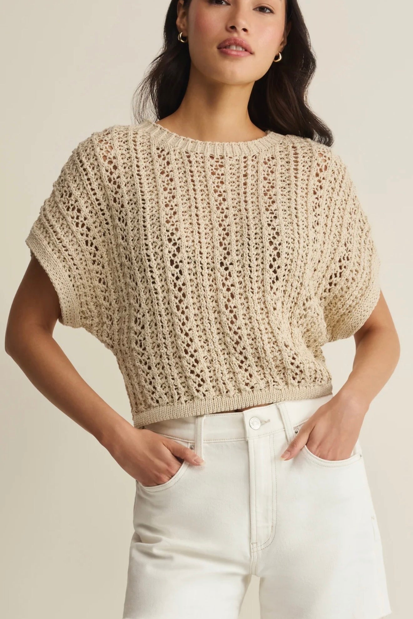 BALLAST CROCHET TOP-Casual Tops- Hometown Style HTS, women's in store and online boutique located in Ingersoll, Ontario