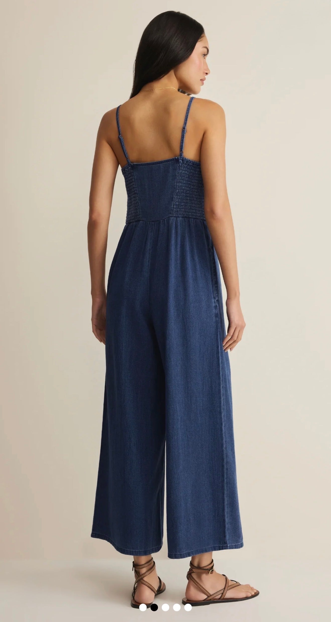 ANGEL EYES TWILL JUMPSUIT-Jumpsuits & Rompers- Hometown Style HTS, women's in store and online boutique located in Ingersoll, Ontario