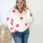 Espera Sweater - Cream-Sweaters and Cardigans- Hometown Style HTS, women's in store and online boutique located in Ingersoll, Ontario