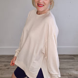 Modern Weekender - Crystal-Sweater- Hometown Style HTS, women's in store and online boutique located in Ingersoll, Ontario