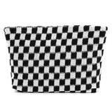 Checkered Makeup Pouch-Accessories- Hometown Style HTS, women's in store and online boutique located in Ingersoll, Ontario