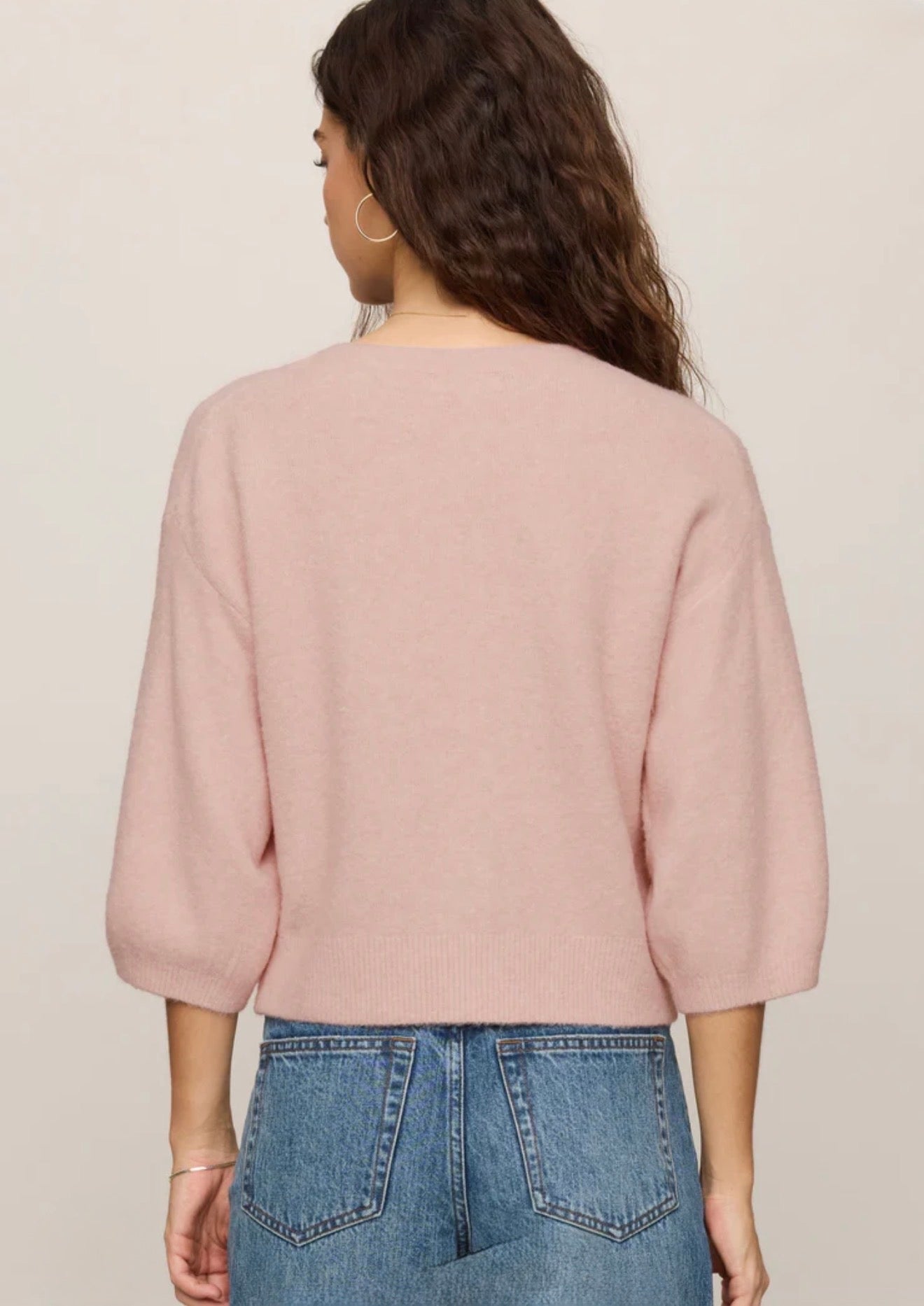 VALOR CARDIGAN- Soft Blush-Sweaters and Cardigans- Hometown Style HTS, women's in store and online boutique located in Ingersoll, Ontario