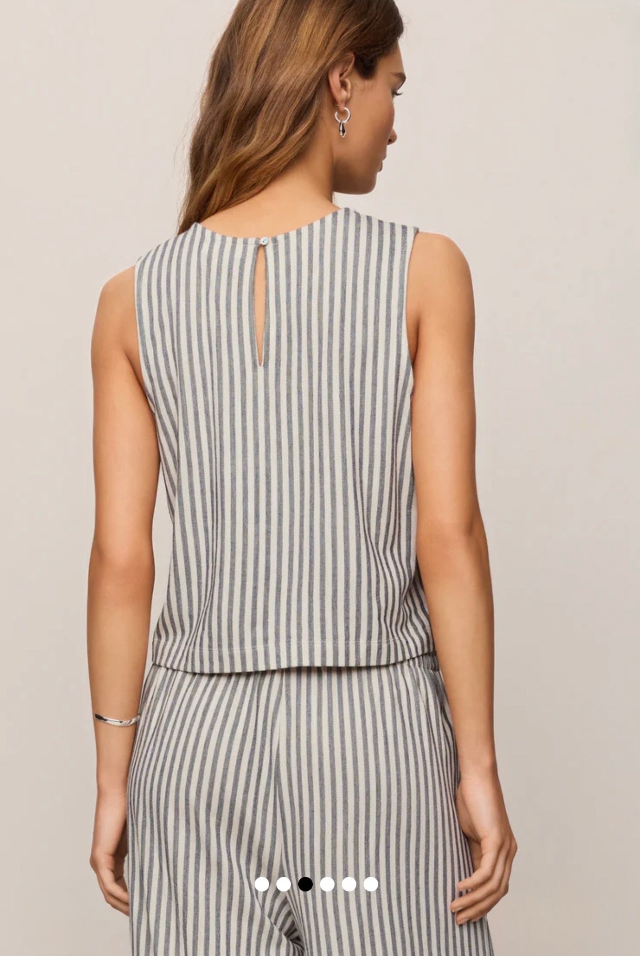 SLOANE KNIT STRIPED TOP - Eclipse-Casual Tops- Hometown Style HTS, women's in store and online boutique located in Ingersoll, Ontario