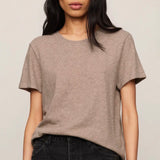 FOUNDATION SLUB TEE - Heather Ash-Casual Tops- Hometown Style HTS, women's in store and online boutique located in Ingersoll, Ontario