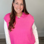 Sweater Vest - Punch-Tops- Hometown Style HTS, women's in store and online boutique located in Ingersoll, Ontario