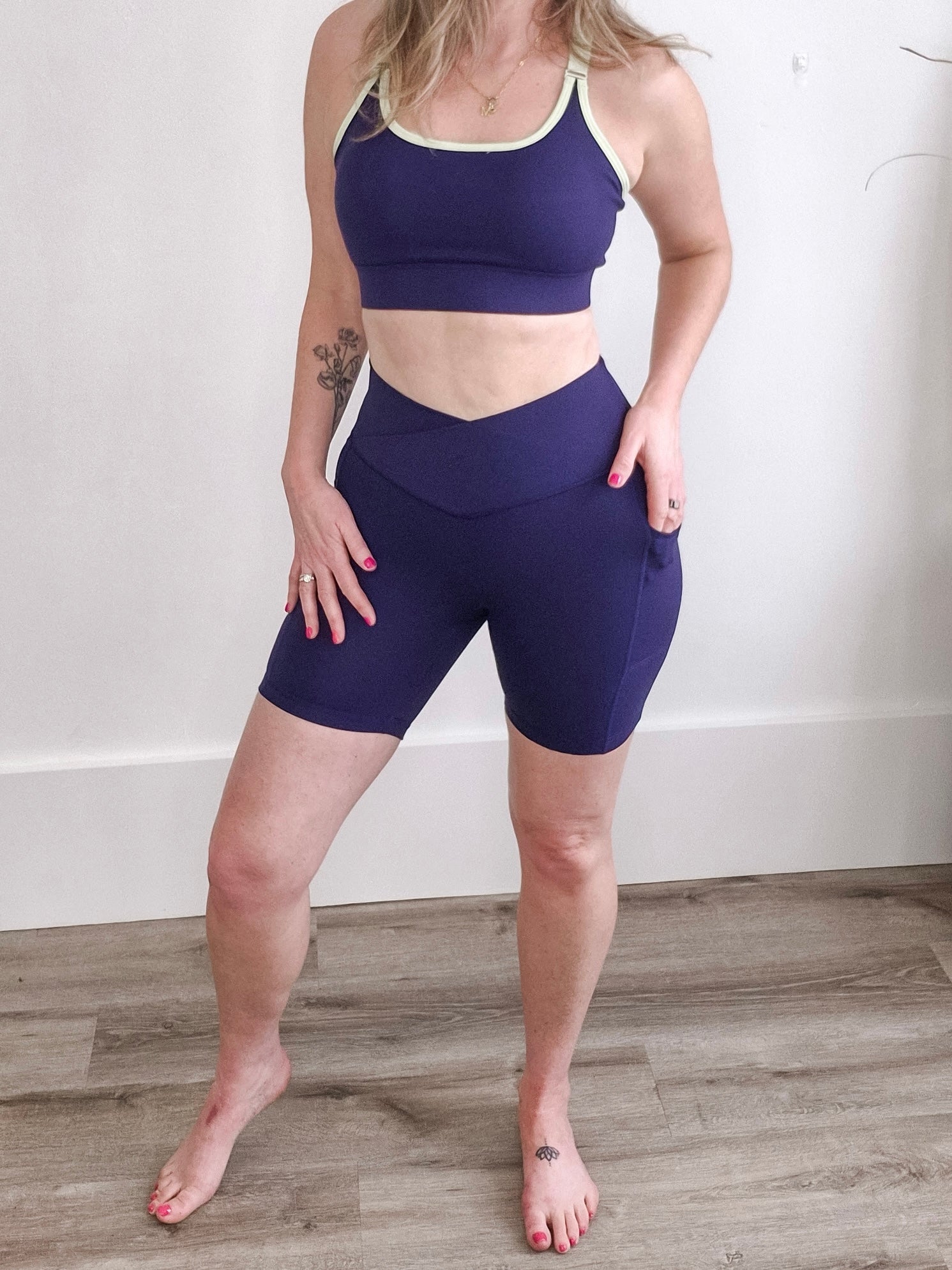 Bestie 6" Biker Short - Eclipse-Shorts- Hometown Style HTS, women's in store and online boutique located in Ingersoll, Ontario