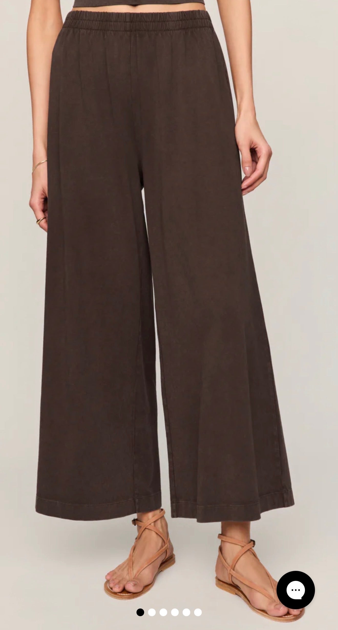 SCOUT JERSEY CROP FLARE PANT-Bottoms- Hometown Style HTS, women's in store and online boutique located in Ingersoll, Ontario