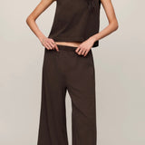 SCOUT JERSEY CROP FLARE PANT-Bottoms- Hometown Style HTS, women's in store and online boutique located in Ingersoll, Ontario
