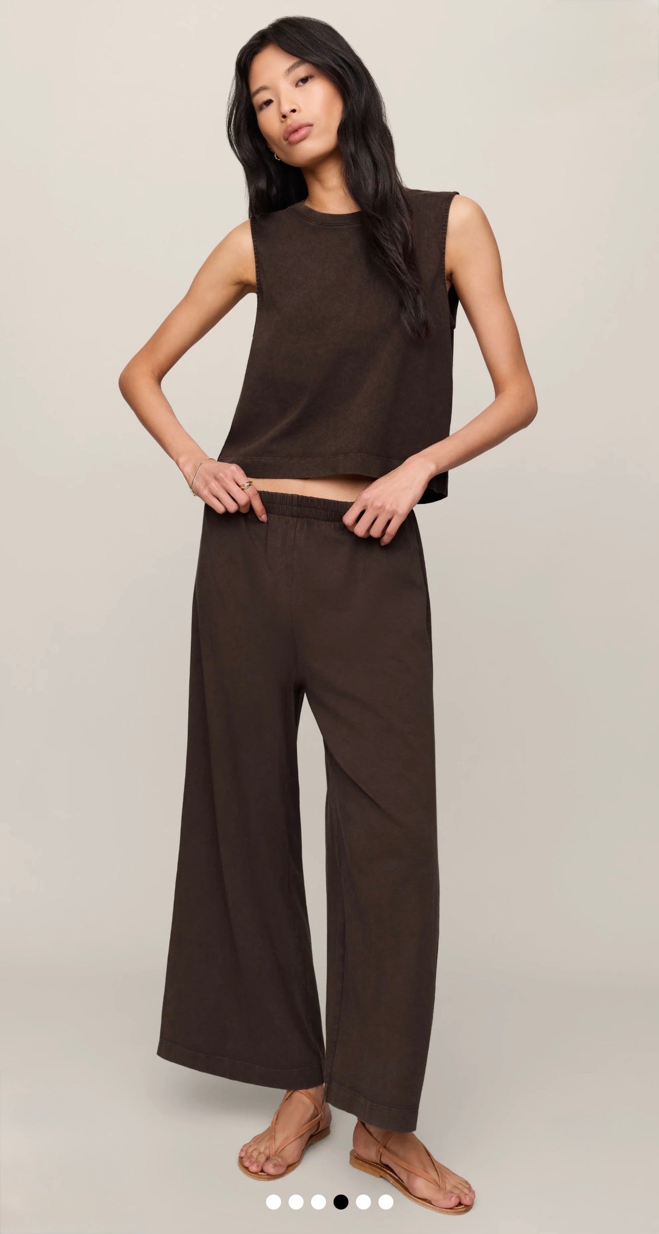 SCOUT JERSEY CROP FLARE PANT-Bottoms- Hometown Style HTS, women's in store and online boutique located in Ingersoll, Ontario