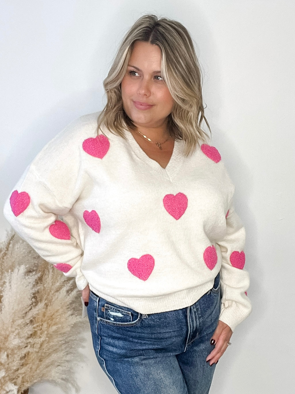 Espera Sweater - Cream-Sweaters and Cardigans- Hometown Style HTS, women's in store and online boutique located in Ingersoll, Ontario