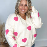 Espera Sweater - Cream-Sweaters and Cardigans- Hometown Style HTS, women's in store and online boutique located in Ingersoll, Ontario