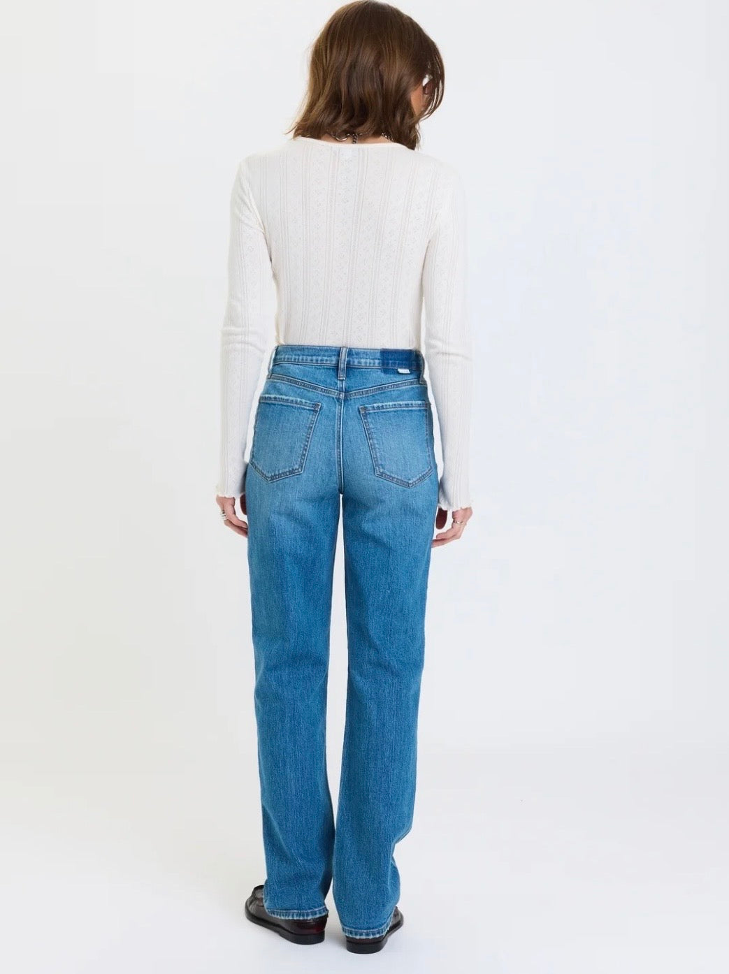 SUNDAZE - HIGH RISE VINTAGE STRAIGHT-Cloudline-Denim- Hometown Style HTS, women's in store and online boutique located in Ingersoll, Ontario