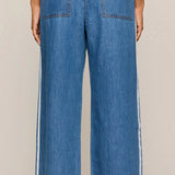 THE SIDELINES DENIM TRACKER - Dreamstate-Bottoms- Hometown Style HTS, women's in store and online boutique located in Ingersoll, Ontario