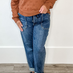 Judy Blue - Vintage Wash Jogger-jeans- Hometown Style HTS, women's in store and online boutique located in Ingersoll, Ontario