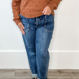 Judy Blue - Vintage Wash Jogger-jeans- Hometown Style HTS, women's in store and online boutique located in Ingersoll, Ontario