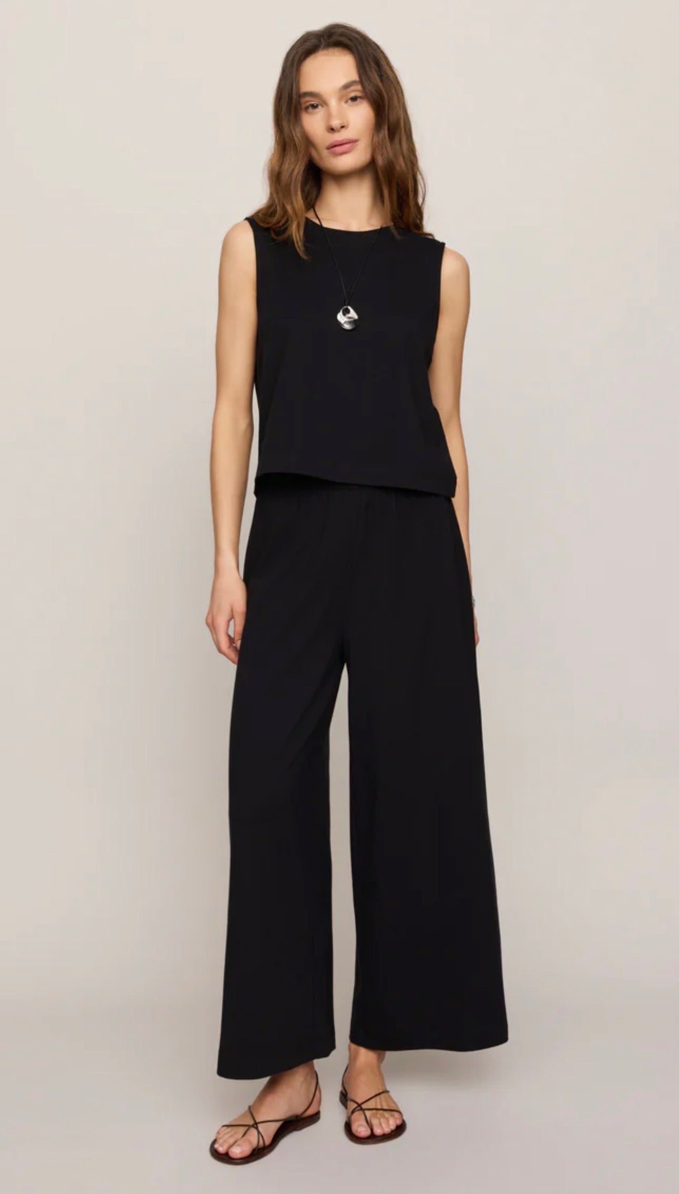 SCOUT JERSEY CROP FLARE PANT-Bottoms- Hometown Style HTS, women's in store and online boutique located in Ingersoll, Ontario