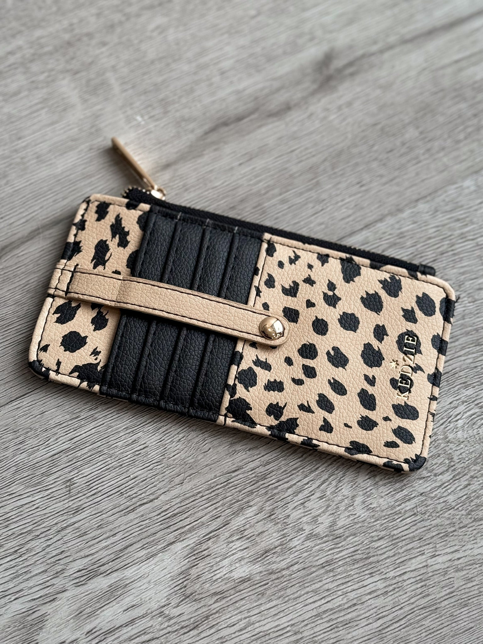 Essentials Only -Zippered Wallet-wall- Hometown Style HTS, women's in store and online boutique located in Ingersoll, Ontario