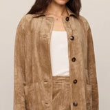 DECKER SUEDE CHORE COAT