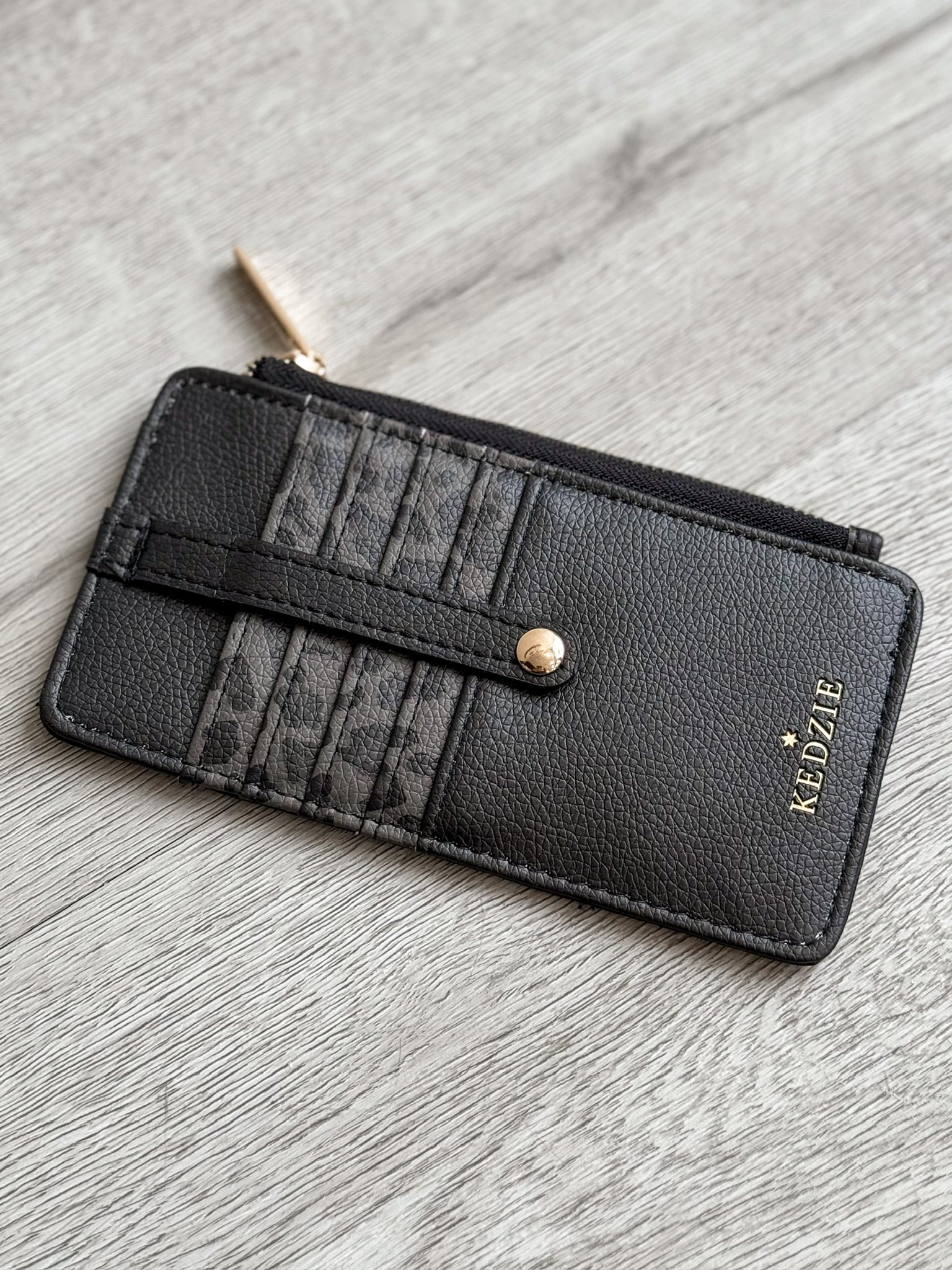 Essentials Only -Zippered Wallet-wall- Hometown Style HTS, women's in store and online boutique located in Ingersoll, Ontario