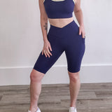 Bestie 10" Biker Short - Eclipse-Shorts- Hometown Style HTS, women's in store and online boutique located in Ingersoll, Ontario