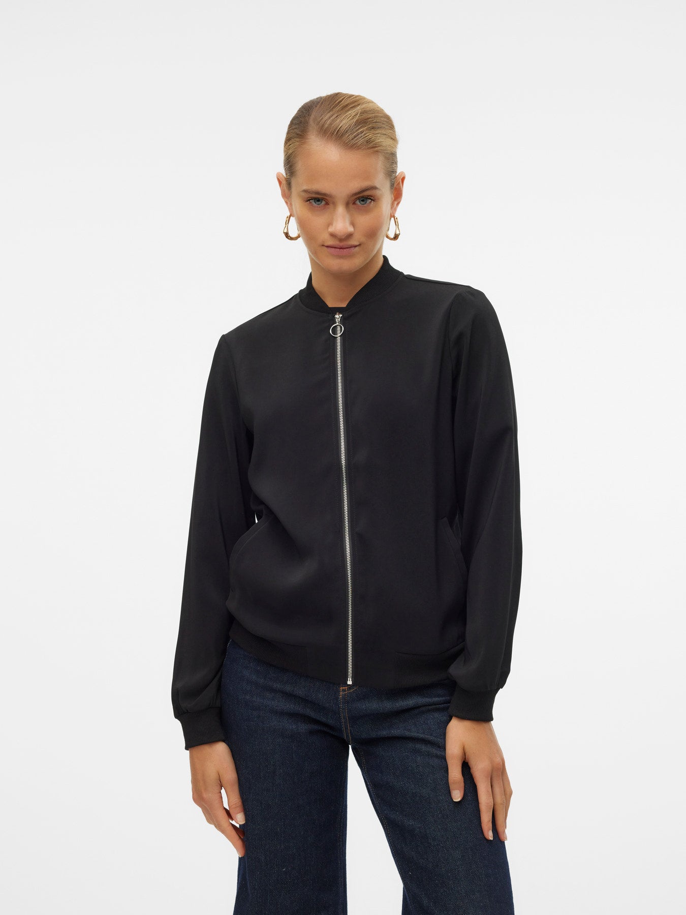 VMCOCO L/S BOMBER-Coat & Jackets- Hometown Style HTS, women's in store and online boutique located in Ingersoll, Ontario