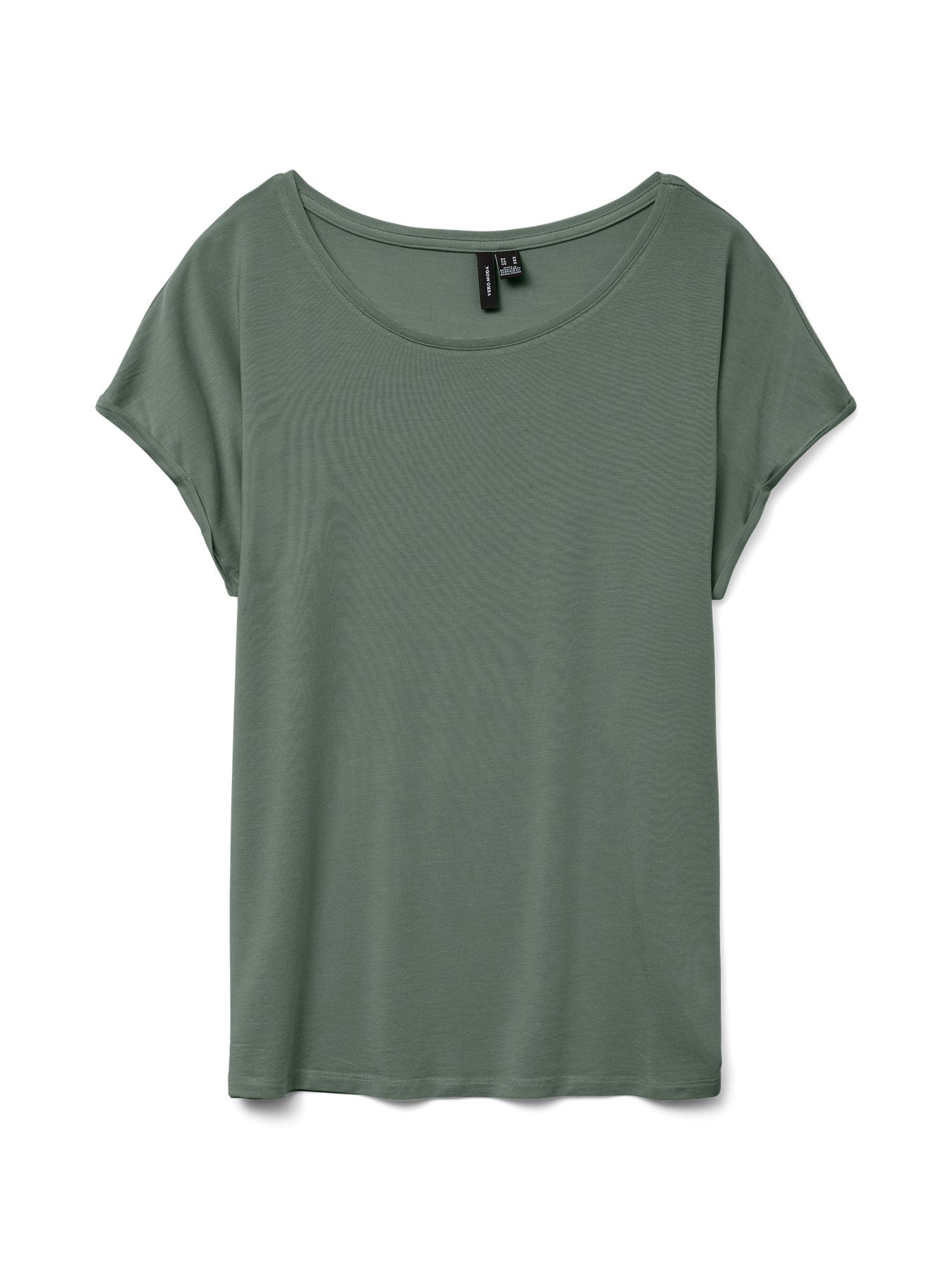 VMAVA PLAIN SS TOP JRS-Casual Tops- Hometown Style HTS, women's in store and online boutique located in Ingersoll, Ontario