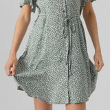 VMALBA SS SHORT DRESS-Casual Dresses- Hometown Style HTS, women's in store and online boutique located in Ingersoll, Ontario