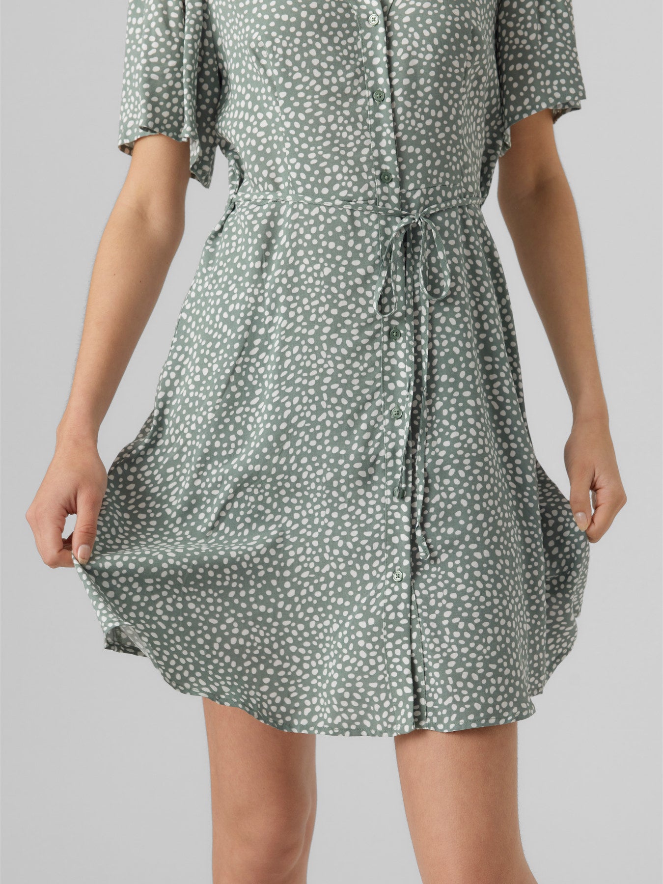 VMALBA SS SHORT DRESS-Casual Dresses- Hometown Style HTS, women's in store and online boutique located in Ingersoll, Ontario