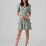 VMALBA SS SHORT DRESS-Casual Dresses- Hometown Style HTS, women's in store and online boutique located in Ingersoll, Ontario