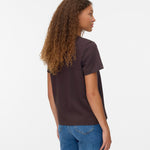 AWNAIMA SS O-NECK T-SHIRT-Casual Tops- Hometown Style HTS, women's in store and online boutique located in Ingersoll, Ontario