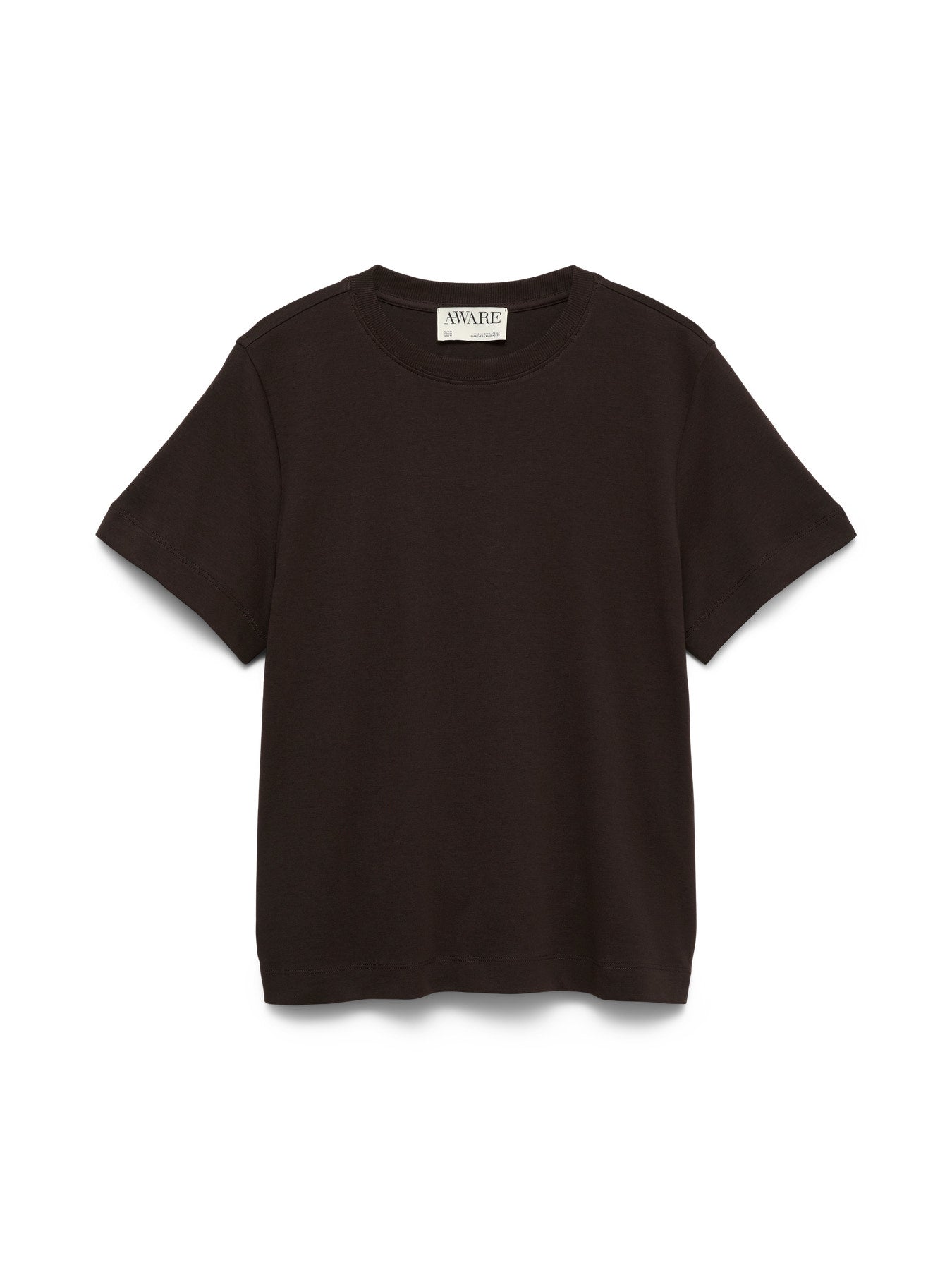 AWNAIMA SS O-NECK T-SHIRT-Casual Tops- Hometown Style HTS, women's in store and online boutique located in Ingersoll, Ontario