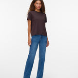 AWNAIMA SS O-NECK T-SHIRT-Casual Tops- Hometown Style HTS, women's in store and online boutique located in Ingersoll, Ontario