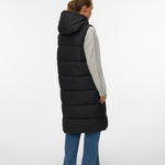 VMMICHELLE WAISTCOAT - Black-Coat & Jackets- Hometown Style HTS, women's in store and online boutique located in Ingersoll, Ontario