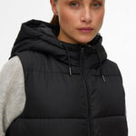 VMMICHELLE WAISTCOAT - Black-Coat & Jackets- Hometown Style HTS, women's in store and online boutique located in Ingersoll, Ontario
