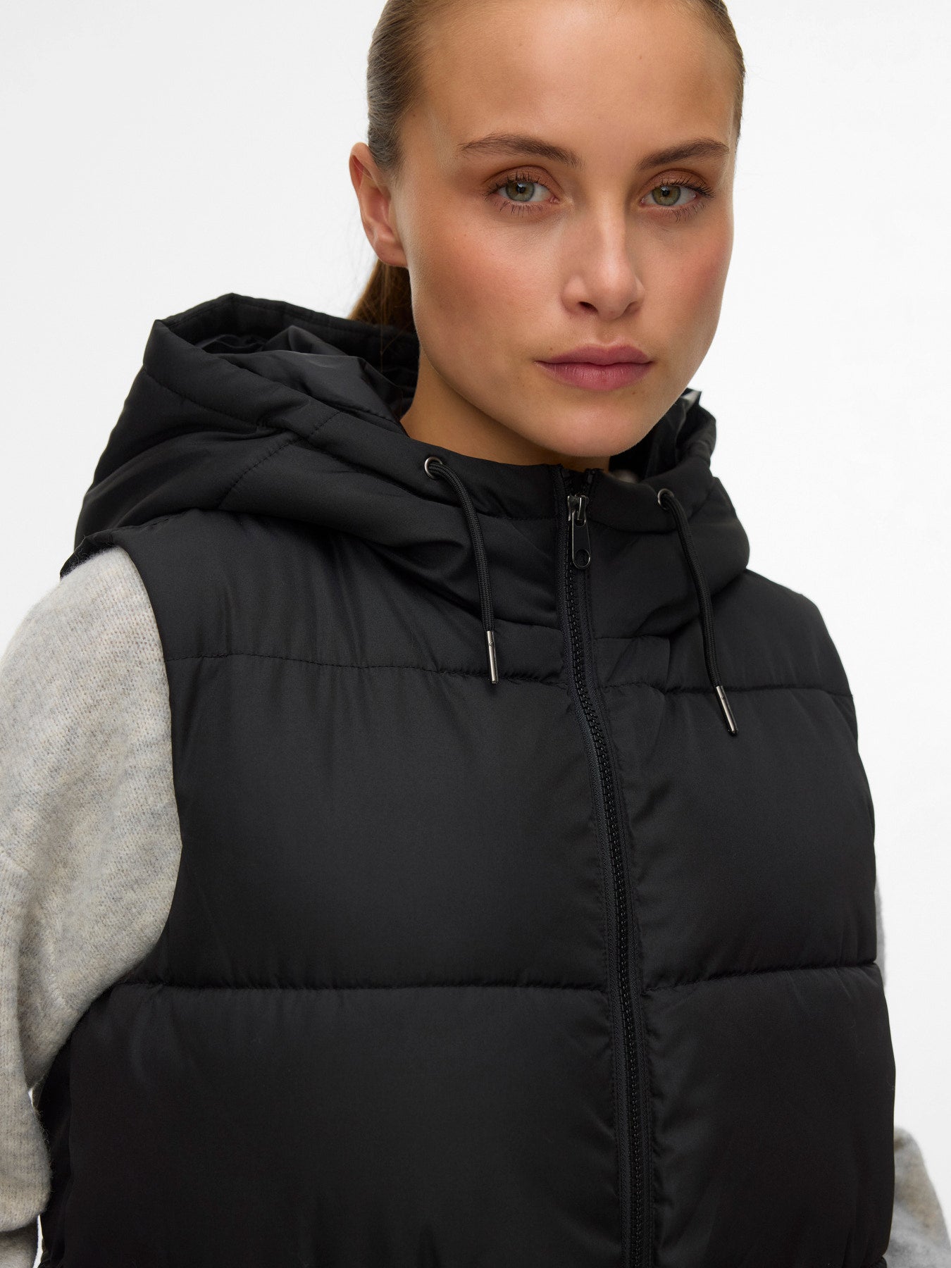 VMMICHELLE WAISTCOAT - Black-Coat & Jackets- Hometown Style HTS, women's in store and online boutique located in Ingersoll, Ontario