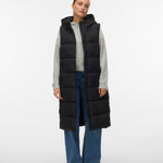 VMMICHELLE WAISTCOAT - Black-Coat & Jackets- Hometown Style HTS, women's in store and online boutique located in Ingersoll, Ontario