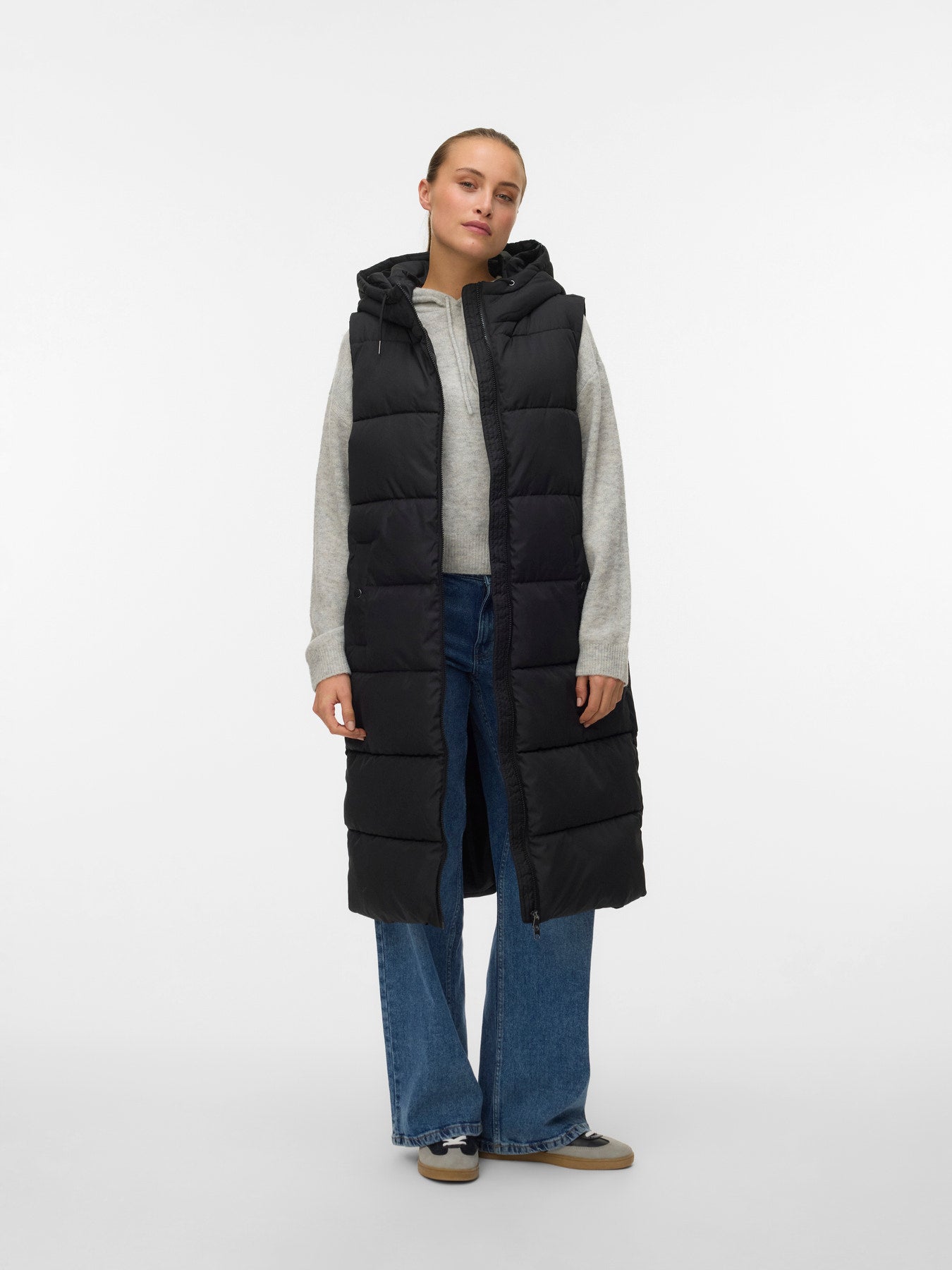 VMMICHELLE WAISTCOAT - Black-Coat & Jackets- Hometown Style HTS, women's in store and online boutique located in Ingersoll, Ontario