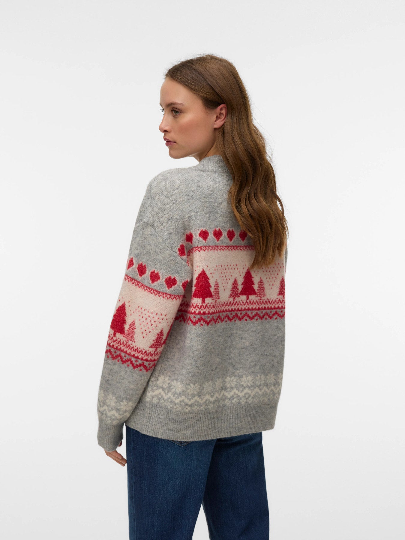 VMNEW NORDIC - Red-Sweaters and Cardigans- Hometown Style HTS, women's in store and online boutique located in Ingersoll, Ontario