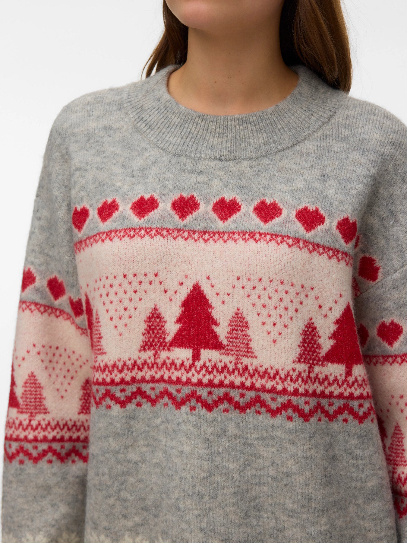 VMNEW NORDIC - Red-Sweaters and Cardigans- Hometown Style HTS, women's in store and online boutique located in Ingersoll, Ontario