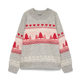 VMNEW NORDIC - Red-Sweaters and Cardigans- Hometown Style HTS, women's in store and online boutique located in Ingersoll, Ontario
