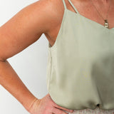 Double Strap Cami - Sage-cami- Hometown Style HTS, women's in store and online boutique located in Ingersoll, Ontario