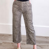 Leopard Print Pants-Pants- Hometown Style HTS, women's in store and online boutique located in Ingersoll, Ontario