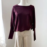 BYMMORLA BAT JUMPER - Fig-Casual Tops- Hometown Style HTS, women's in store and online boutique located in Ingersoll, Ontario