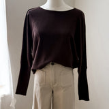 BYMMORLA BAT JUMPER - Java-Casual Tops- Hometown Style HTS, women's in store and online boutique located in Ingersoll, Ontario