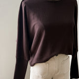 BYMMORLA BAT JUMPER - Java-Casual Tops- Hometown Style HTS, women's in store and online boutique located in Ingersoll, Ontario