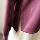 BYPUSTI SLIT SWEATSHIRT 2 - Fig-Casual Tops- Hometown Style HTS, women's in store and online boutique located in Ingersoll, Ontario
